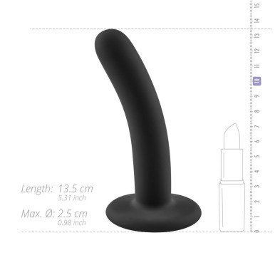 Dildo No-Parts - Logan 13.5 cm - Black